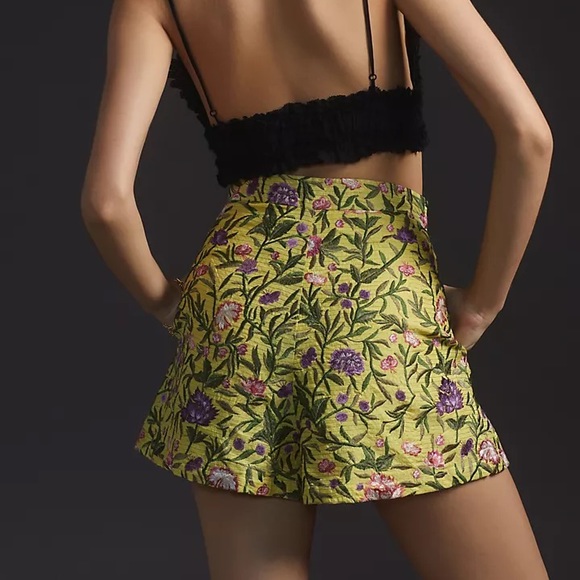 ANTHROPOLOGIE | La Fuori Embroidered Shorts - Picture 3 of 8